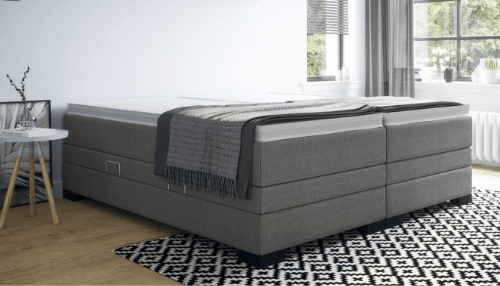 Boxspringbett mit Bettkasten ohne Kopfteil Boxspringbett mit Bettkasten ohne Kopfteil