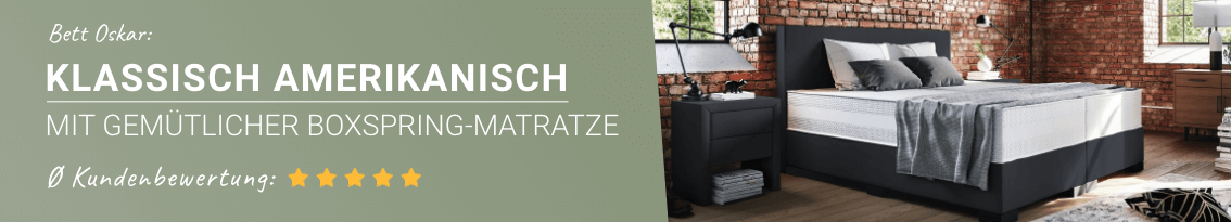 Amerikanisches Bett