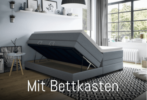 Boxspringbett mit Bettkasten
