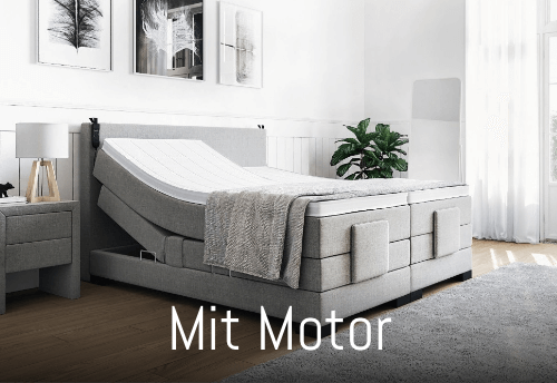 Boxspringbett mit Motor