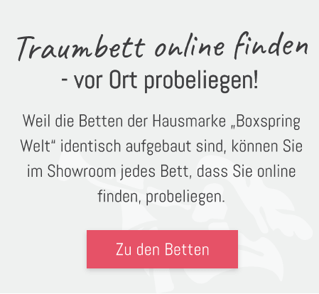 Traumbett - Probeliegen