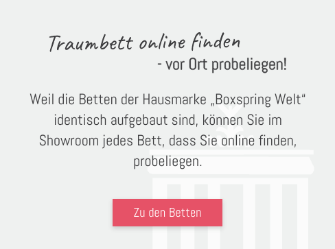 Traumbett - Probeliegen
