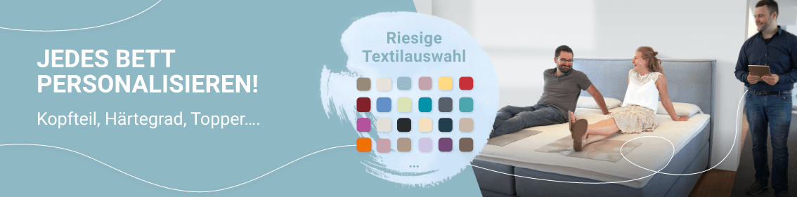 Boxspringbett personalisieren
