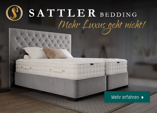 Luxusbett von Sattler