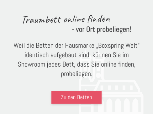Traumbett - Probeliegen