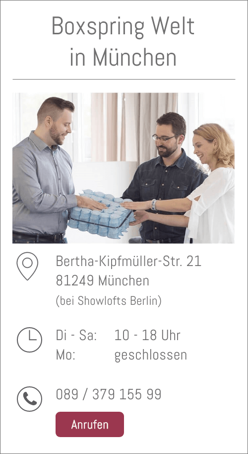 Boxspringbetten Fachgeschäft München