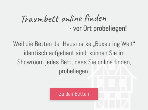 Traumbett - Probeliegen