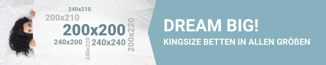 Kingsize Bett