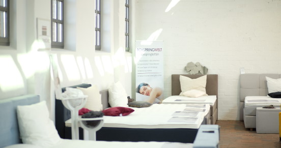 Boxspring Welt Showroom Berlin Showlofts Berlin